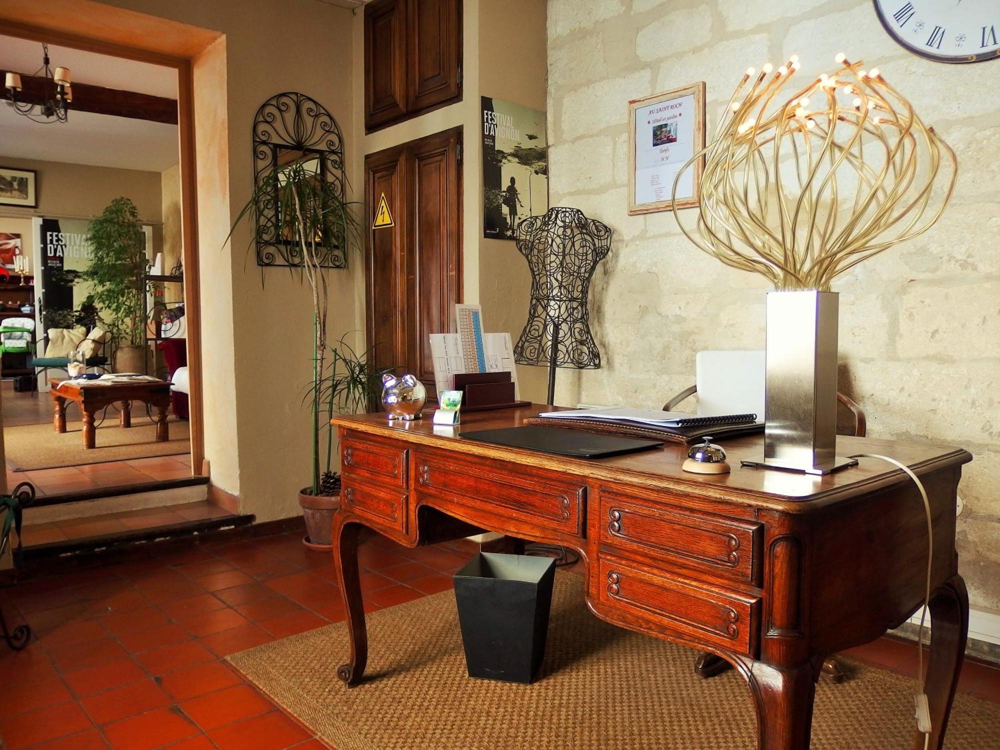 Au Saint Roch - Hotel Et Jardin Avignon Eksteriør bilde